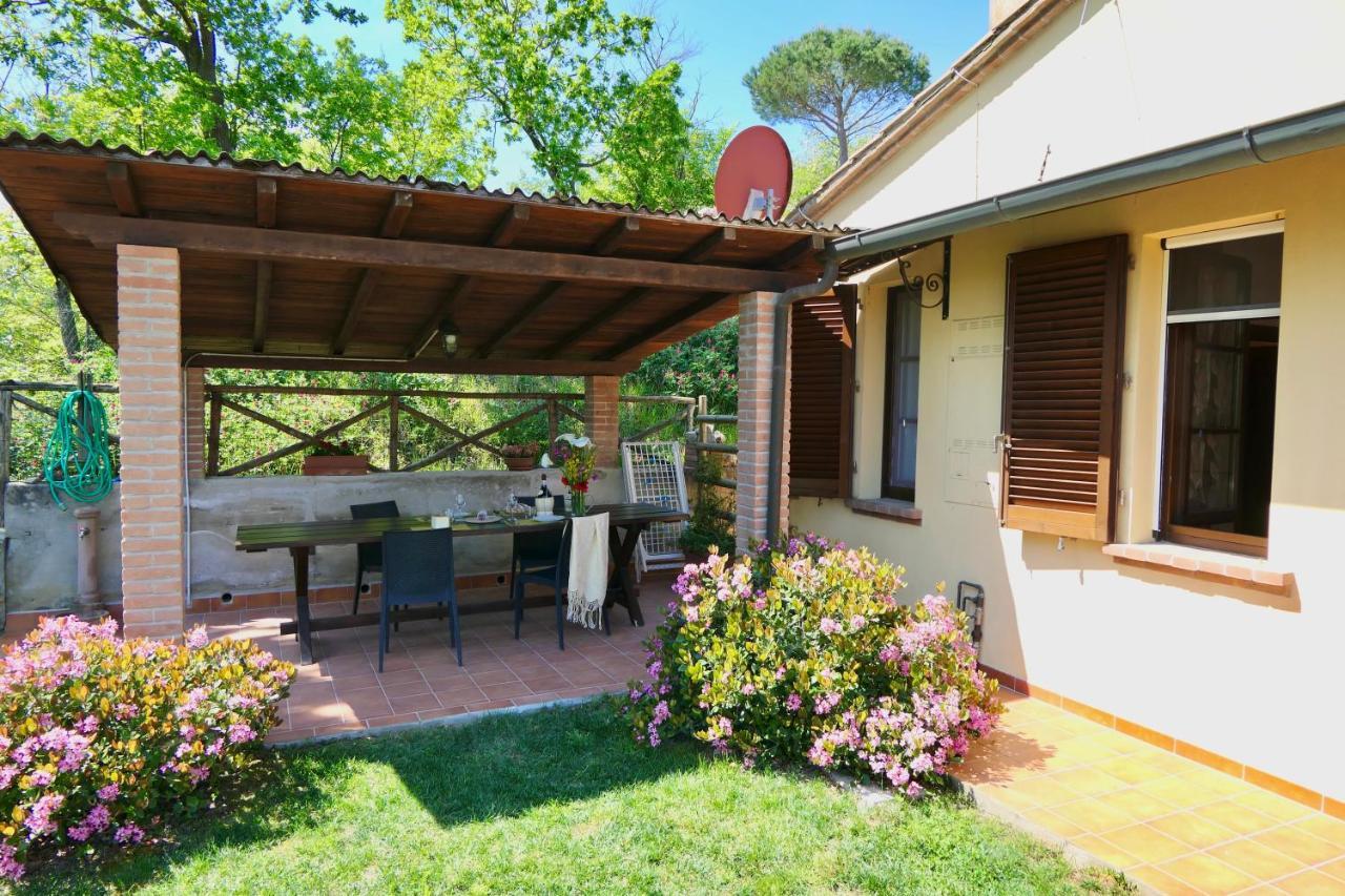 Chalet Elena In Montescudaio, Ground Floor With Fenced Garden Dış mekan fotoğraf