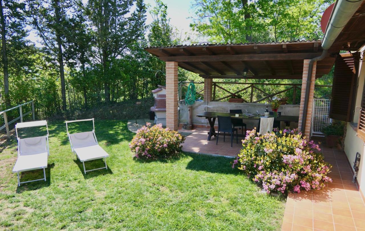 Chalet Elena In Montescudaio, Ground Floor With Fenced Garden Dış mekan fotoğraf